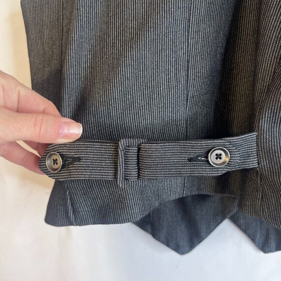 Mossimo Pin Striped Vest Dressy Size Small Office Work Career - Picture 3 of 6